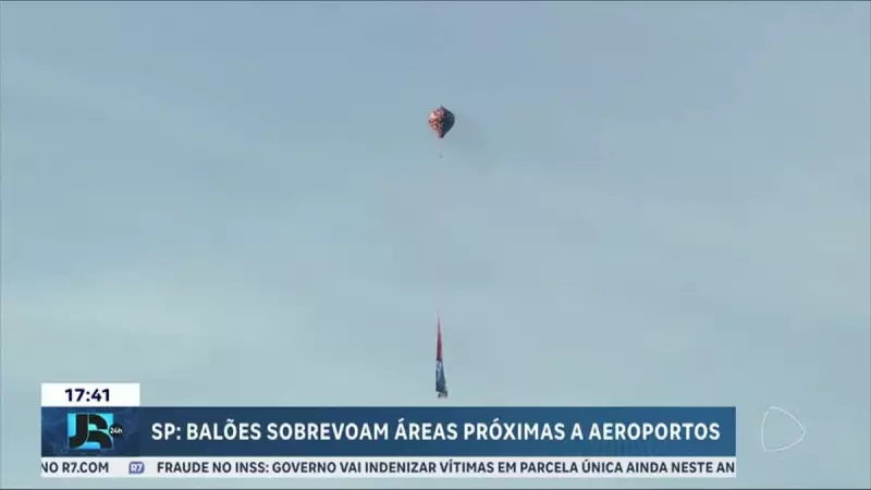 Baloes no Rio de Janeiro: registros aumentam 43% em 2025 e preocupam autoridades