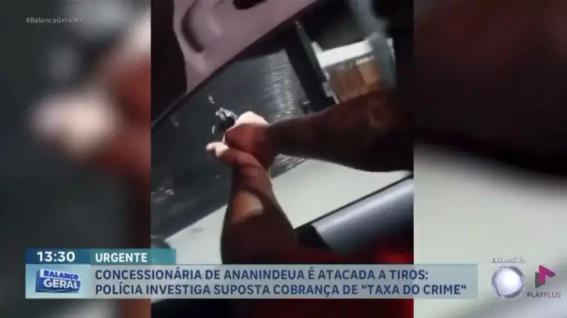 Bandidos atiram contra concessionária por não pagar 'taxa do crime' em Paraná