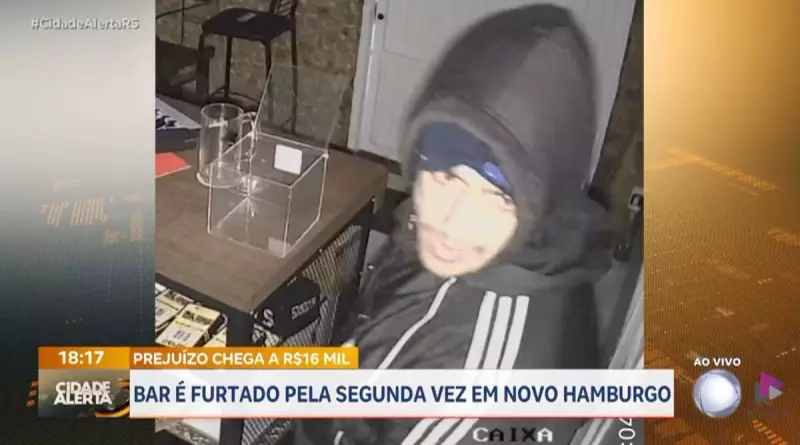 Bar em Novo Hamburgo é alvo de furto duas vezes em pouco mais de um mês