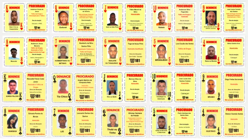 Baralho do Crime: Ferramenta eficaz já prendeu 324 procurados na Bahia