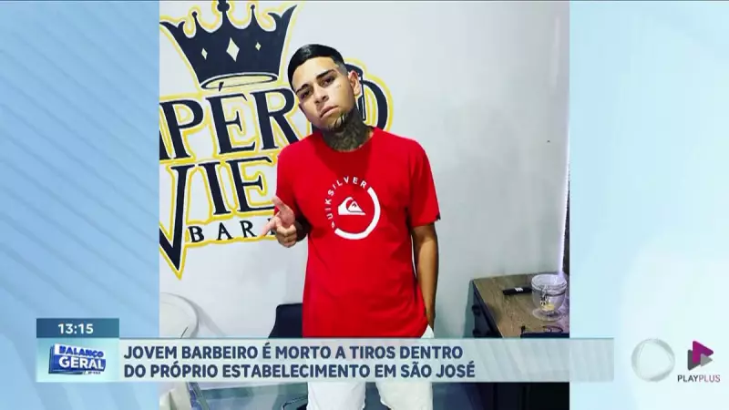 Barbearia vira cenário de crime: barbeiro é assassinado a tiros em São José dos Campos