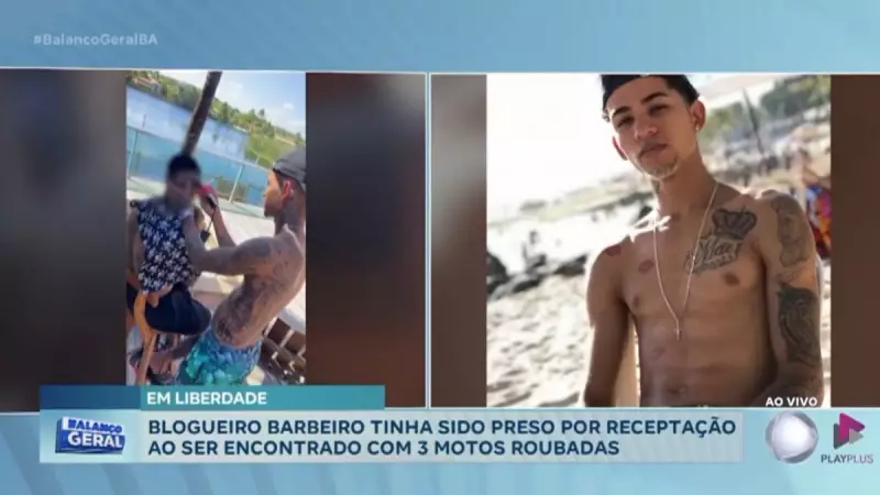 Barbeiro blogueiro é preso por receptação de motos roubadas em Salvador