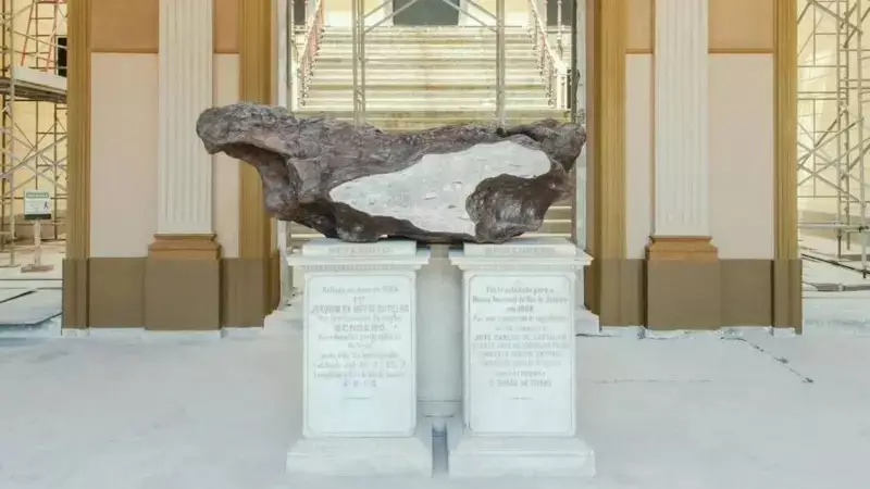 Bendegó: O meteorito que inspirou Machado de Assis e sobreviveu ao incêndio do Museu Nacional