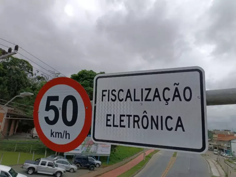 Blumenau terá 6 novos radares de trânsito: veja os locais e evite multas