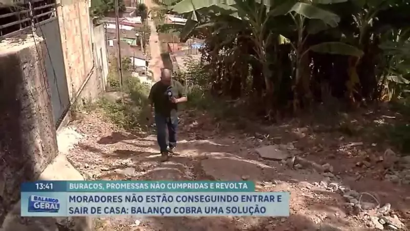 Boa Vista, em Novo Gama (GO): Ruas esburacadas e abandono desafiam moradores