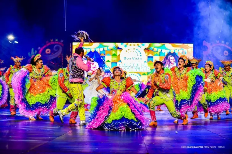 Boa Vista Junina 2025: Mais de 20 quadrilhas disputam títulos em espetáculo de cultura e tradição