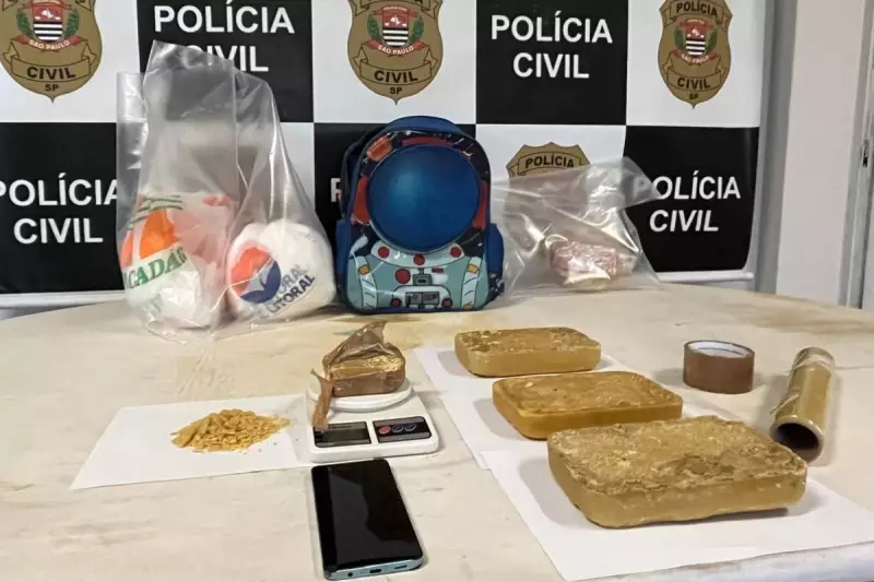 Boliviano preso em Santos com drogas para distribuição na Baixada Santista