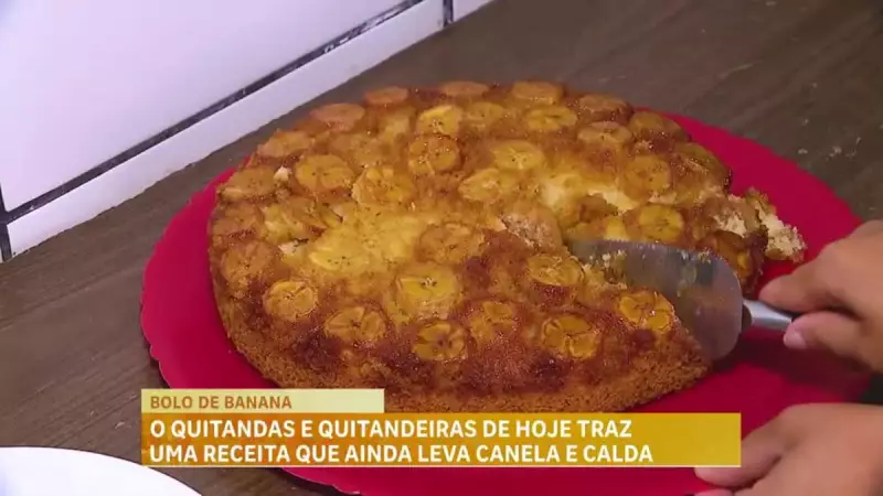 Bolo de Banana com Canela: Receita Fácil e Deliciosa para Aproveitar em Casa