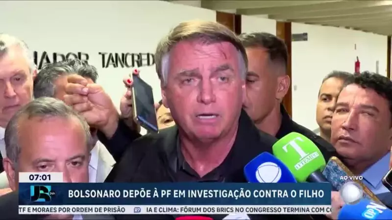 Bolsonaro depõe à PF sobre atuação do filho Eduardo nos EUA: entenda o caso