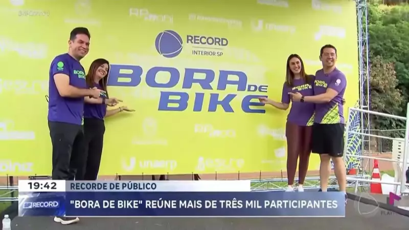Bora de Bike: Evento reúne famílias e ciclistas em Ribeirão Preto para um dia de diversão e saúde