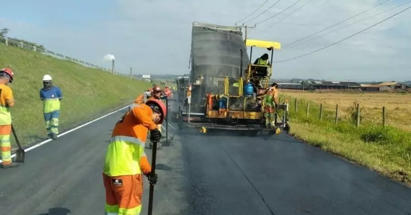 BR-101 em SC: Obras alteram tráfego em 11 cidades — confira os detalhes!