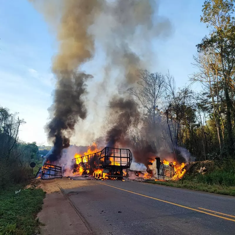 BR-174 interditada após grave acidente entre Rondônia e Mato Grosso: veja detalhes