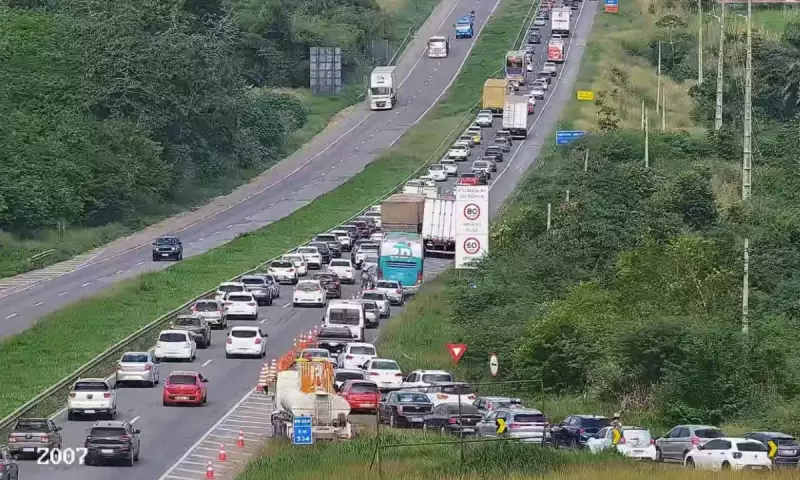 BR-324 tem trânsito intenso após o Feridão de São João na Bahia