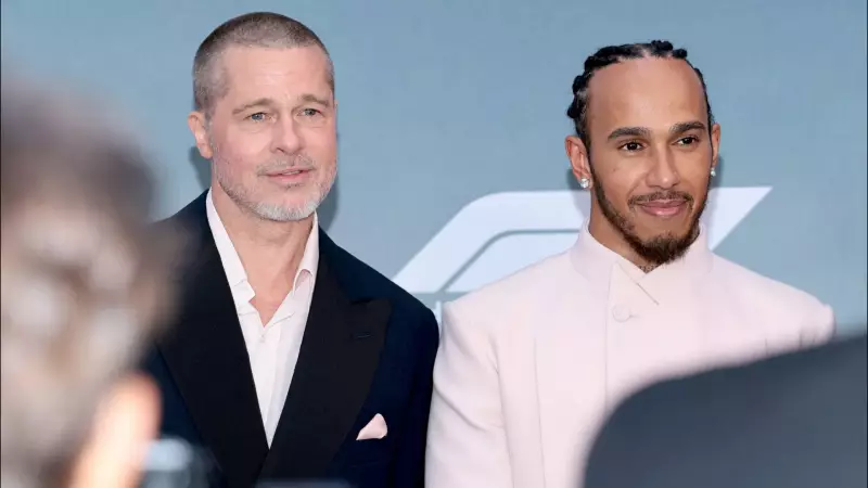 Brad Pitt e Lewis Hamilton unem forças em novo filme da F1 para conquistar fãs
