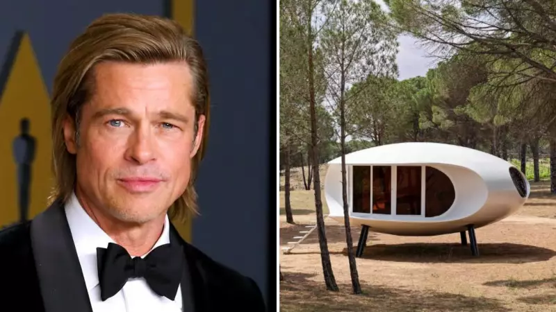 Brad Pitt leva para os EUA rara casa espanhola em formato de OVNI