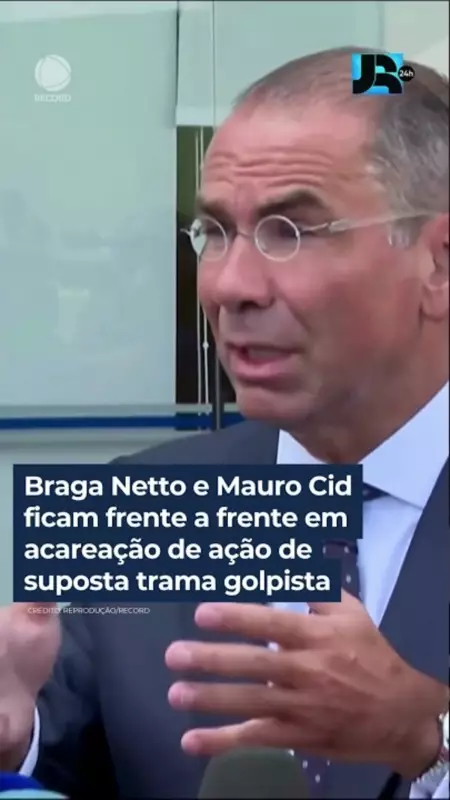 Braga Netto e Mauro Cid se enfrentam em acareação sobre suposta trama golpista