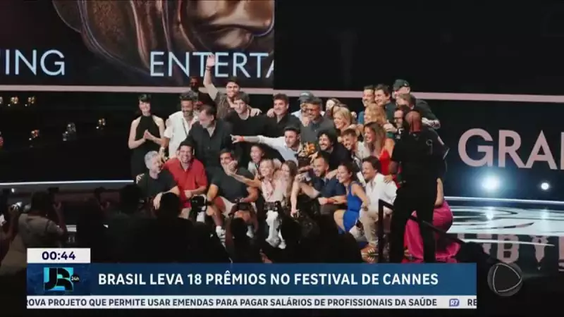 Brasil brilha em Cannes: 18 prêmios no segundo dia do festival