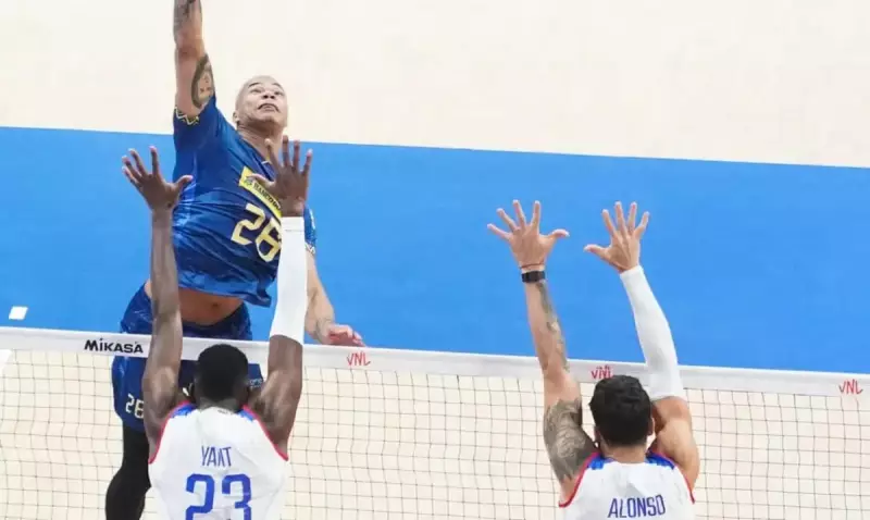 Brasil luta com garra, mas cai diante de Cuba na Liga das Nações de Vôlei