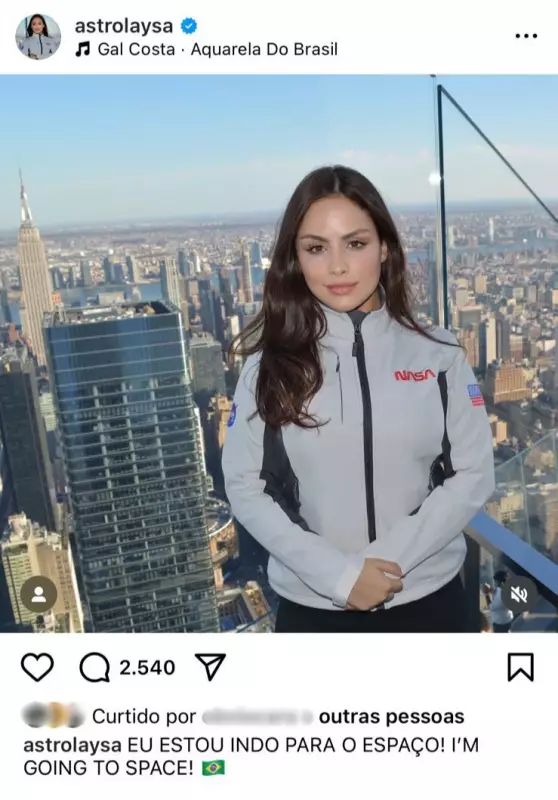 Brasileira afirma ser astronauta da NASA, mas agência nega qualquer vínculo