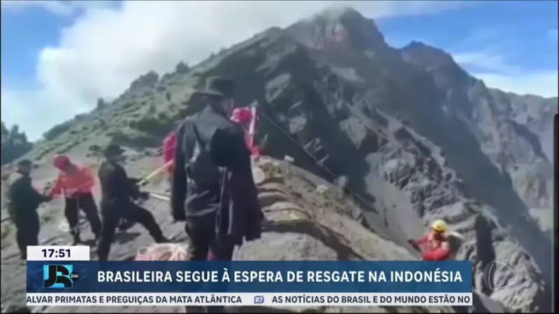 Brasileira desaparecida na Indonésia: resgate ainda não localizou vítima após 72 horas