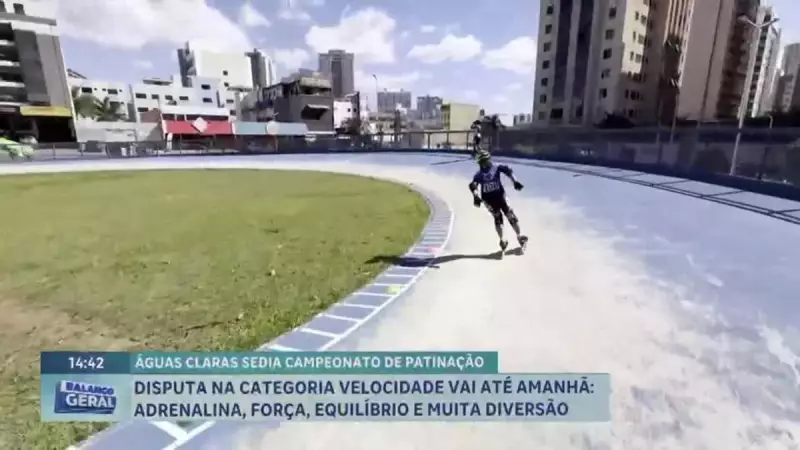Brasília sedia Campeonato Brasileiro de Patinação de Velocidade: emoção e adrenalina sobre rodas