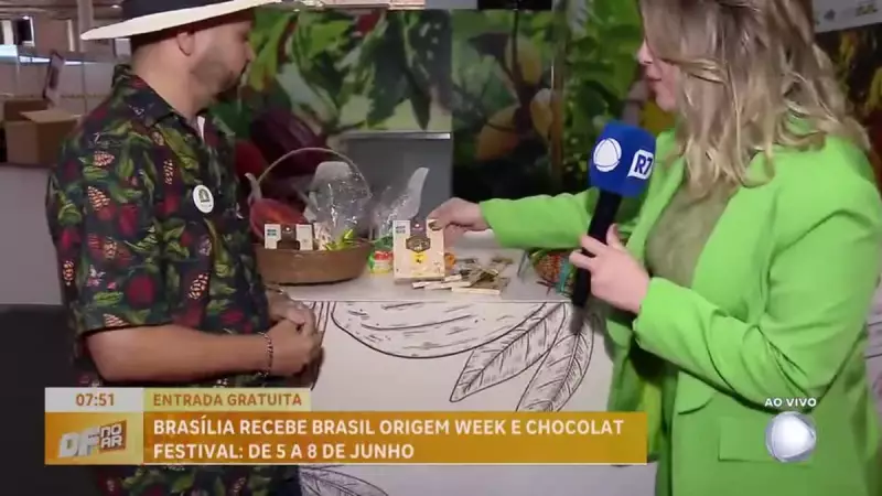Brasília sedia o Brasil Origem Week e Chocolat Festival: eventos imperdíveis para os amantes de gastronomia e cultura