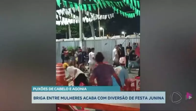 Briga generalizada em festa junina de Itapetinga: confira os detalhes do tumulto