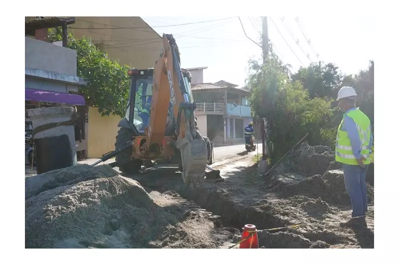 Búzios avança em saneamento básico: obras da nova rede de esgoto começam em Cem Braças