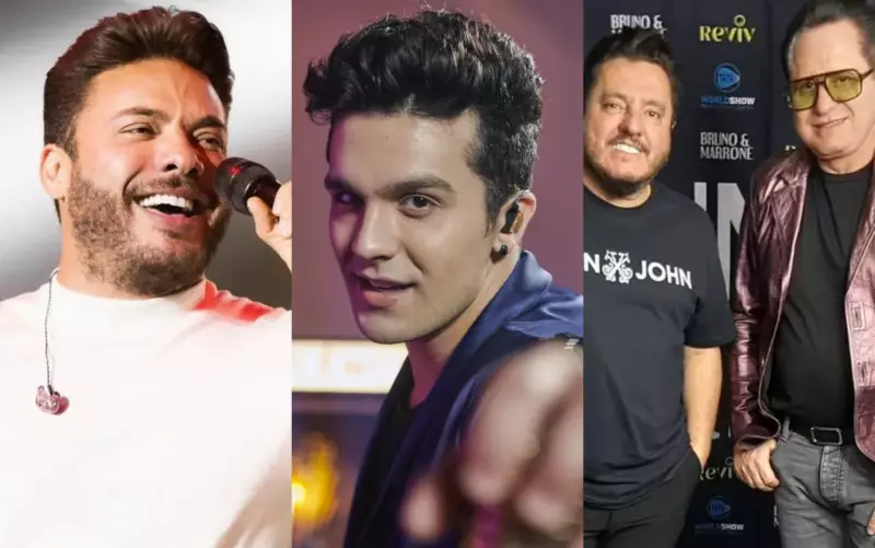 Cachês milionários no São João de PE: Safadão, Luan Santana e Bruno & Marrone lideram ranking