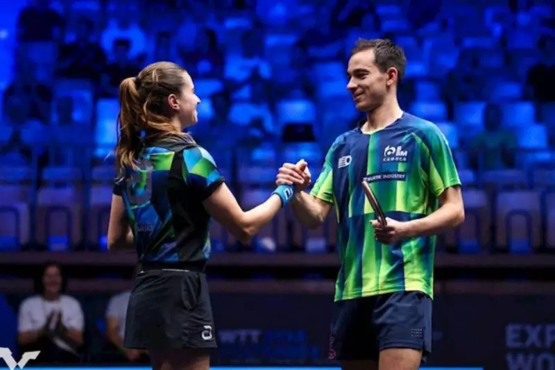 Calderano e Bruna Takahashi brilham e conquistam vice-campeonato nas duplas mistas do WTT