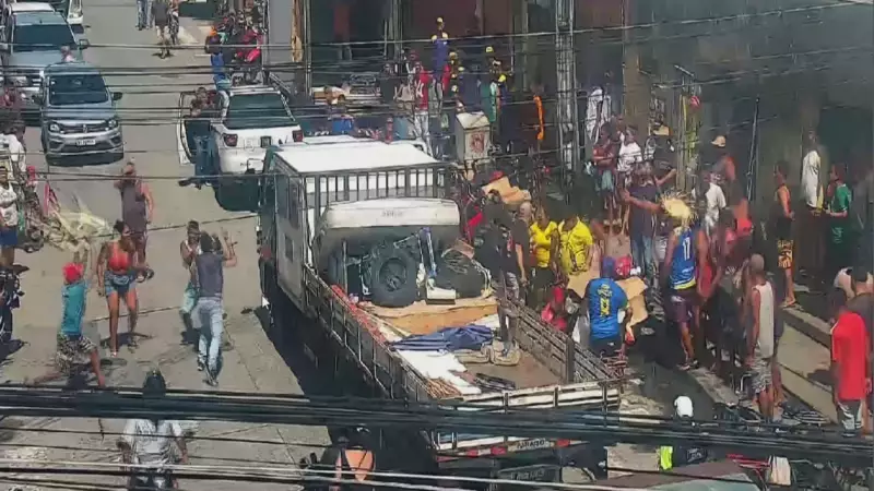 Câmera flagra briga com cadeira voando em mercado de Afogados, PE; veja vídeo