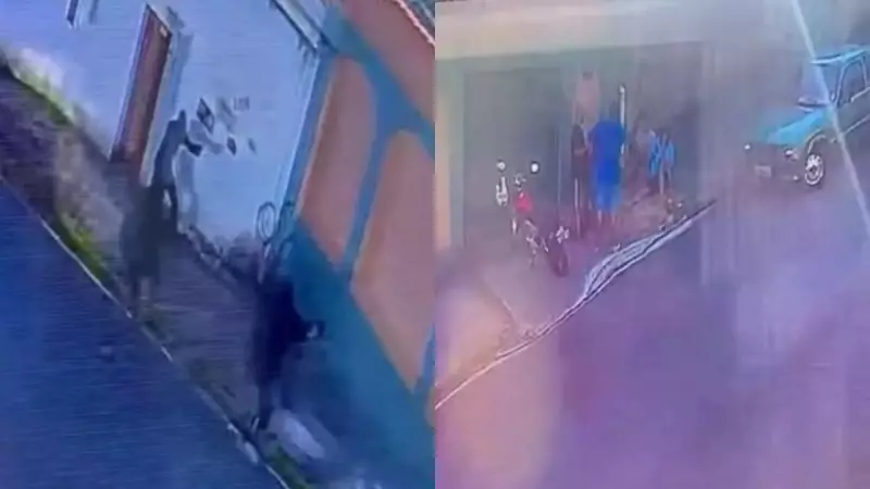 Câmeras registram ataque a tiros que mata dois irmãos e deixa um ferido em BH