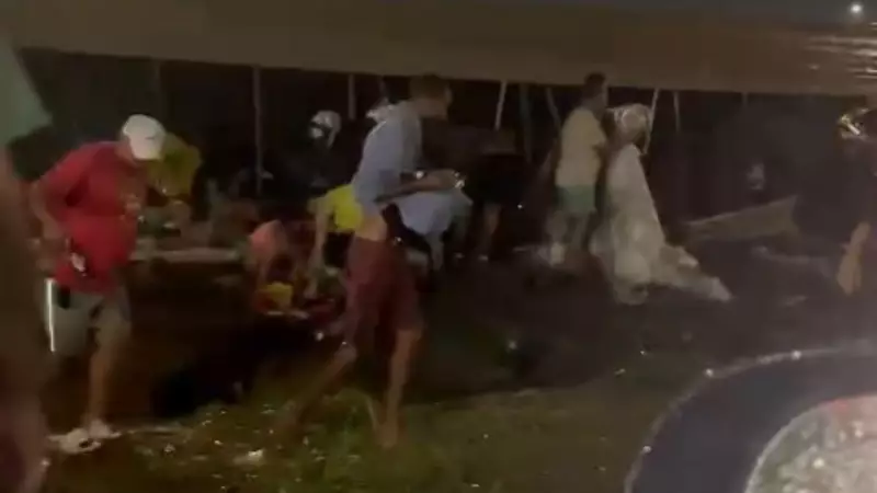 Caminhão tomba e carga de cerveja é saqueada no Espírito Santo: veja o que aconteceu