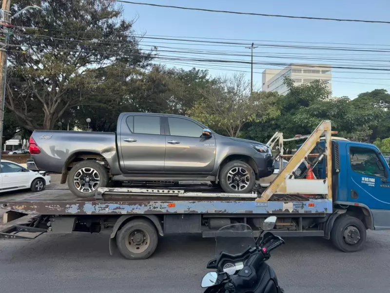 Caminhonete furtada em BH é recuperada pela Polícia Civil em Montes Claros