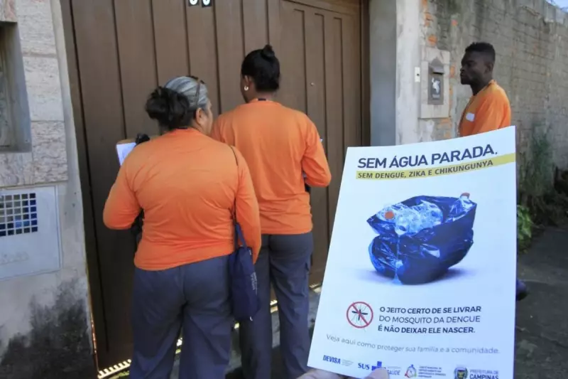 Campinas intensifica combate à dengue com mutirão que retira 1,7 mil toneladas de resíduos