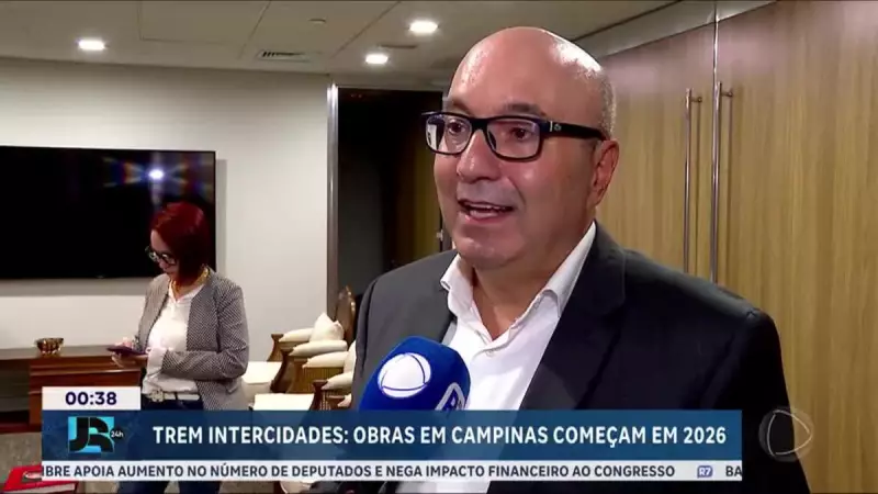 Campinas terá trem interligando municípios à capital em 2026: prefeito confirma início das obras