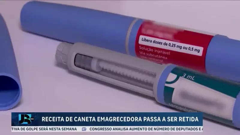 Canetas emagrecedoras agora exigem retenção de receita: entenda as novas regras