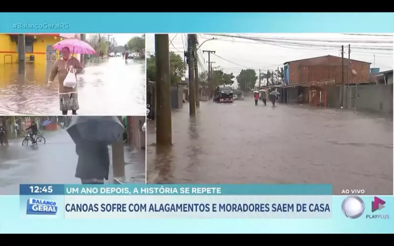 Canoas em crise: alagamentos forçam moradores a deixarem suas casas
