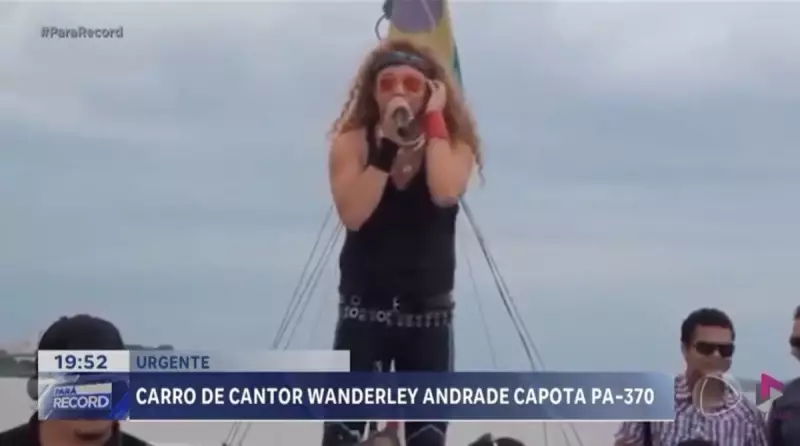Cantor Wanderley Andrade sofre acidente grave na PA-370: veja detalhes