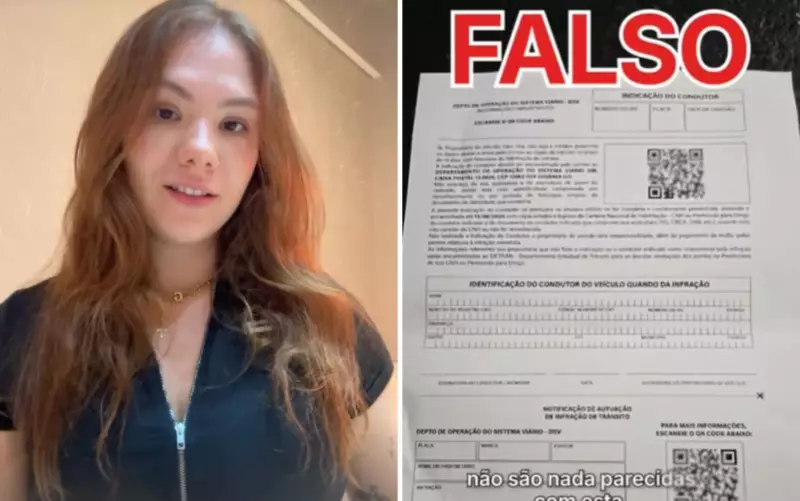 Cantora é denunciada por espalhar multas falsas em carros para divulgar música em Goiânia