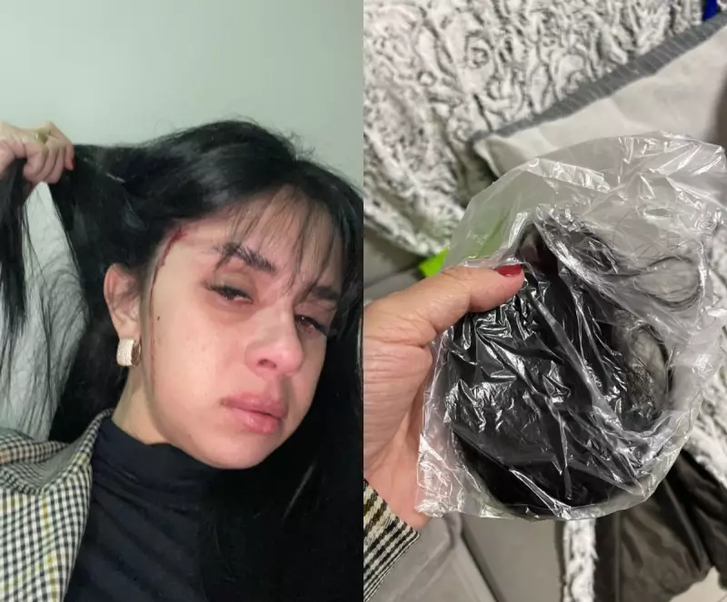 Cantora sertaneja é atacada e tem cabelo cortado à força em Santa Catarina — veja o vídeo chocante