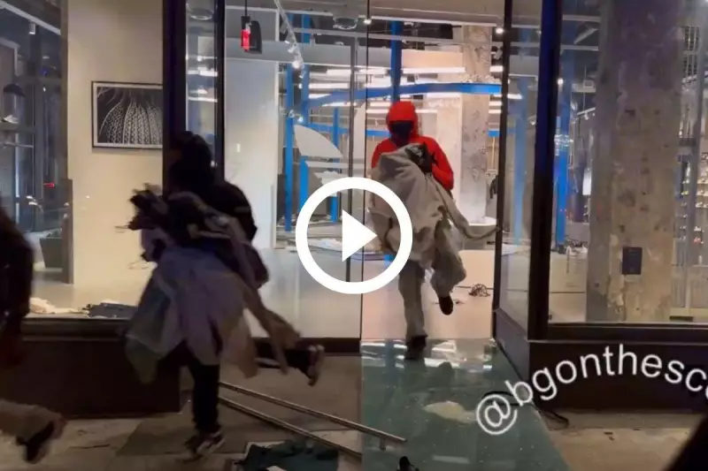 Caos em Los Angeles: Multidão saqueia lojas da Apple e Adidas durante protestos