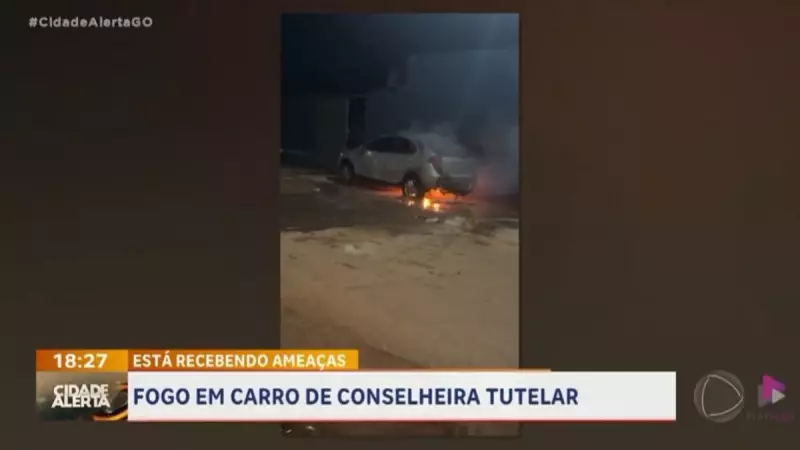 Carro de conselheira tutelar é incendiado em Goianira (GO): entenda o caso