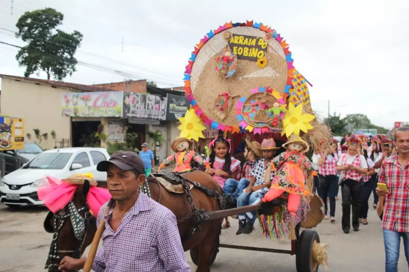 Carroças Decoradas Iluminam Palmeira dos Índios e Marcam o Início das Pré-Festas Juninas