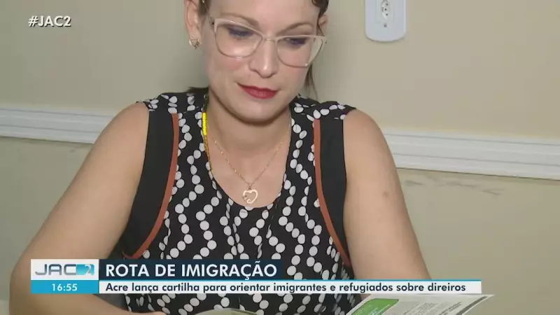 Cartilha ajuda imigrantes e refugiados no Acre a encontrar orientações essenciais