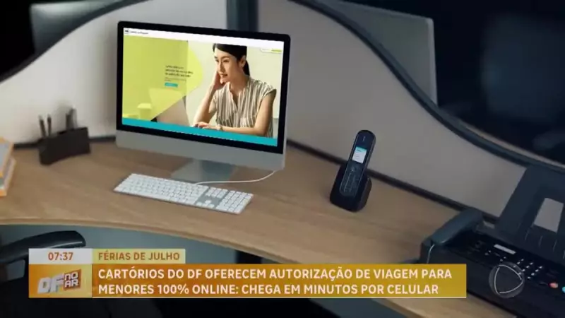 Cartórios do DF agora oferecem autorização de viagem para menores 100% online — veja como solicitar