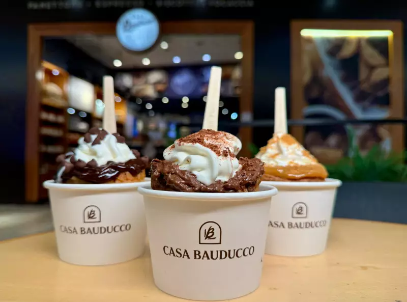 Casa Bauducco lança mini chocotone com sorvete exclusivo no Jockey Plaza Shopping em Curitiba