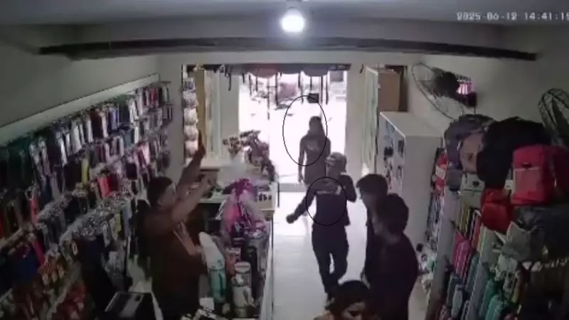 Casal assalta loja em Fortaleza no Dia dos Namorados: veja o vídeo chocante