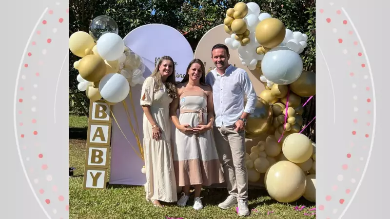 Casal do Paraná realiza sonho de ter filha biológica com barriga solidária da prima