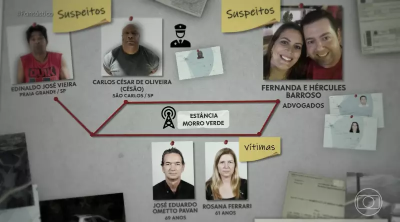 Casal é assassinado em São Pedro: ex-advogados são os principais suspeitos